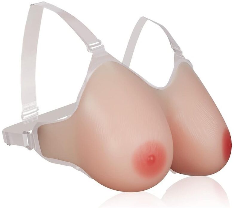 CrossGearX Prothèse de seins avec bretelles Bonnet D