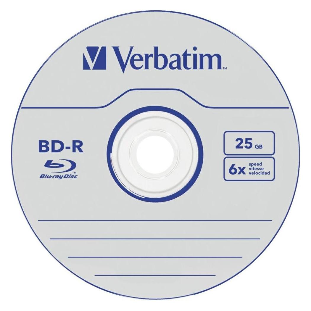 Verbatim BD-R (25x) (43837)