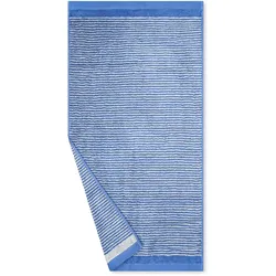 Ross Walk-Frottier Handtücher Querstreifen 4840 Handtuch 50x100 cm | kornblumenblau-granit - blau