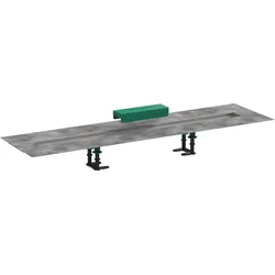 hansgrohe uBox universal Installationsset, 100cm, für Duschrinnen Fertigsets, 56014180