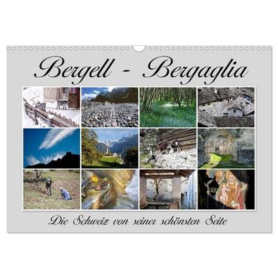 Bergell - Bergaglia (Wandkalender 2027 DIN A3 quer), CALVENDO Monatskalender
