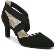Wide Width Women's Gallery Dress Pump by LifeStride in Black (Size 7 W)