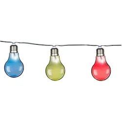 Grundig, Lichterkette, Solar Lichterkette 10 LED Bunt (4.70 m)