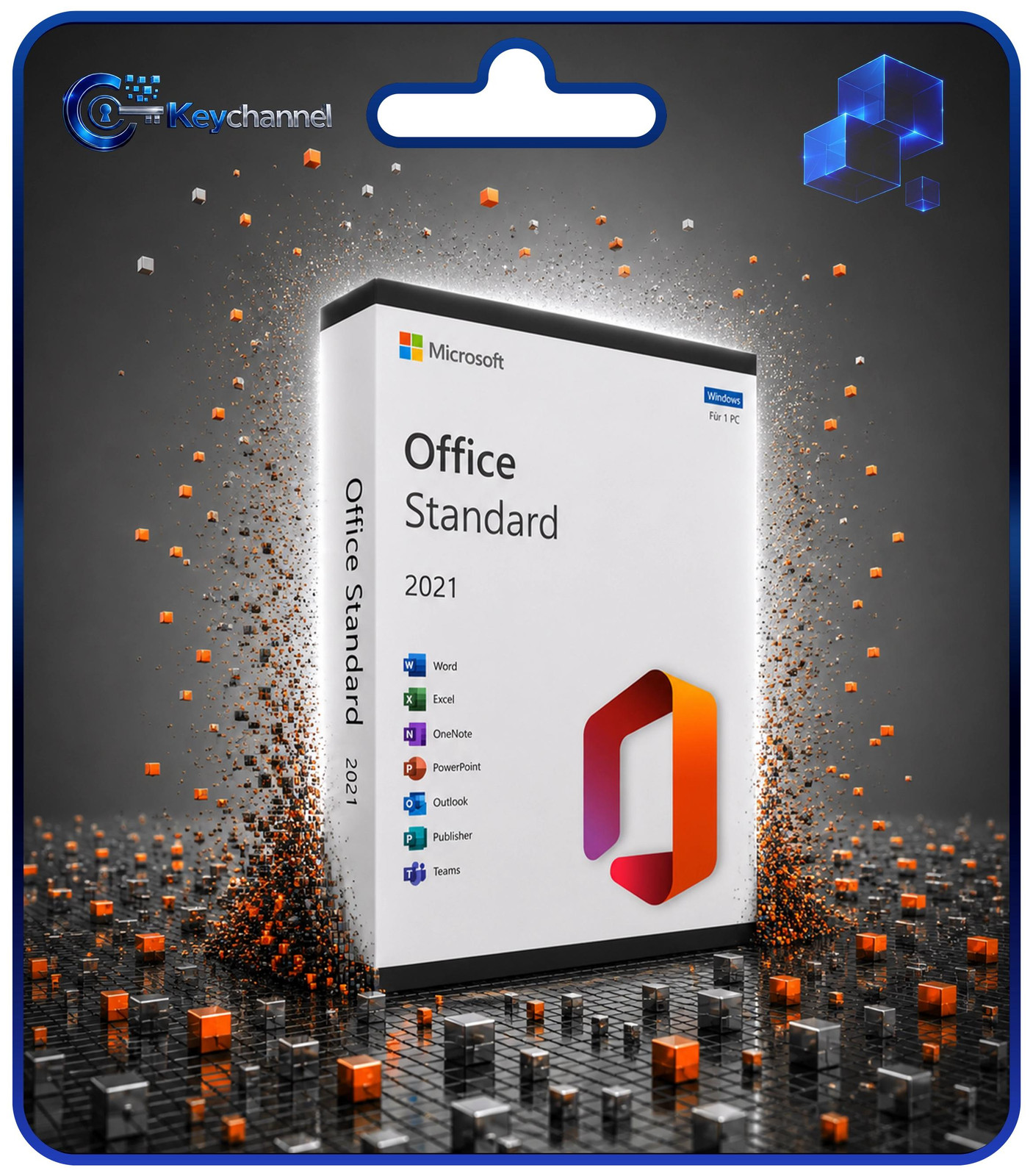 Microsoft Office 2021 Standard volledige versie permanente licentie