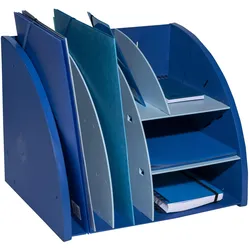 Exacompta, Dokumentenablage, Tischorganizer Bee Blue 394202D farbig (A5, A6)