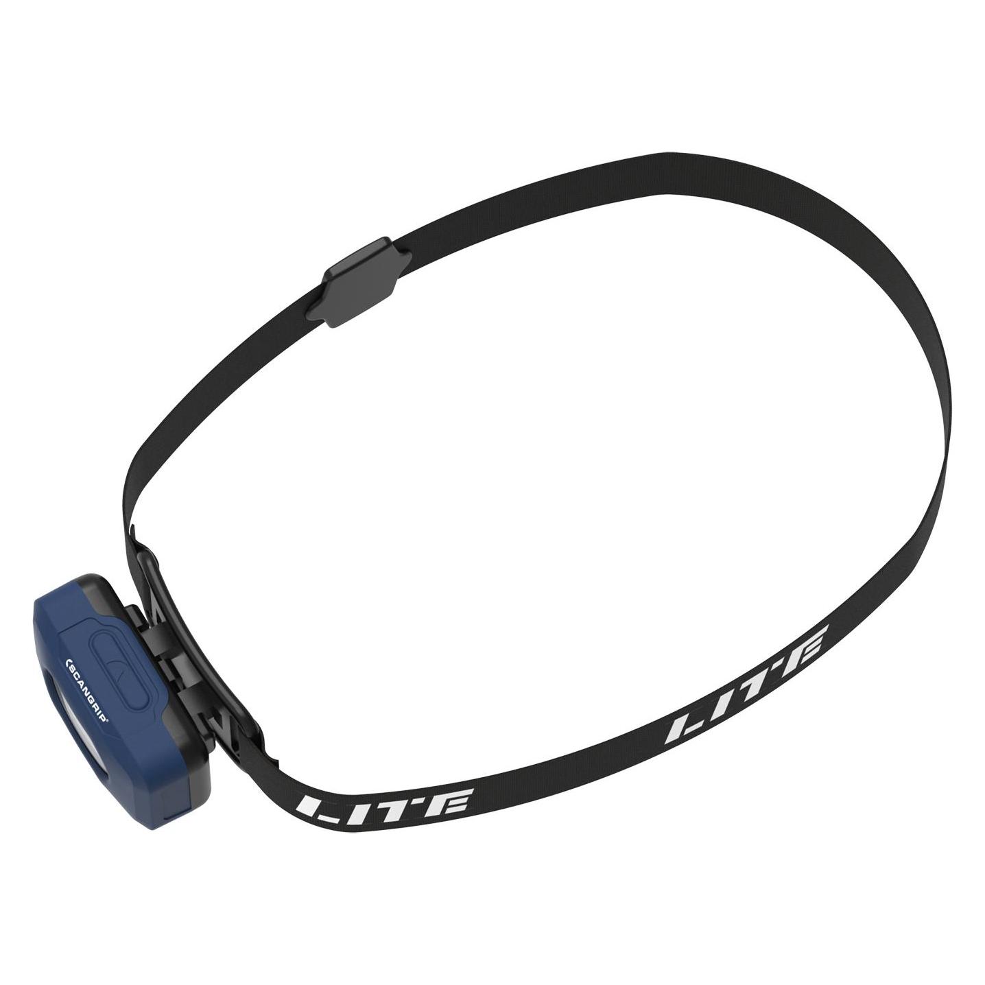 Scangrip Stirnlampe HEAD LITE S, 140 lm, 2 x AAA, IP30 (140 lm) (03.5645)