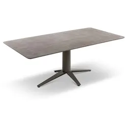 bert plantagie Esstisch Table Talk 200 x 100 cm Dekton Grau Anthrazit