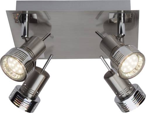 Brilliant Kassandra G34735/77 Deckenstrahler LED GU10 12W Chrom (satiniert)