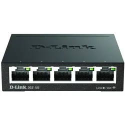 D-Link Dgs-105 (5 Ports), Netzwerk Switch, Schwarz