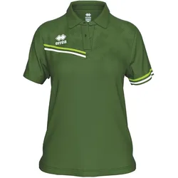 Errea, Unisex, Sportshirt, Eden (S), Grün, Weiss
