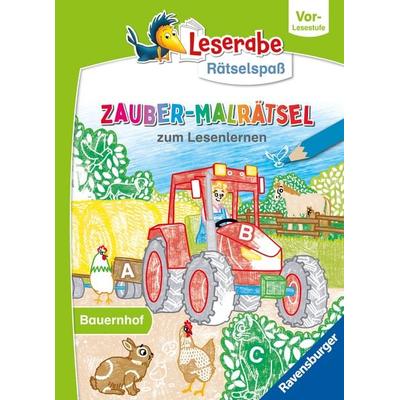 Leserabe Rätselspaß - Zauber-Malrätsel zum Lesenlernen: Bauernhof (Vor-Lesestufe), Taschenbuch von Melinda Ronto, Ravensburger Verlag GmbH,
