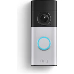 Ring, Klingel + Türsprechanlage, Video Doorbell Plus 2nd Gen - Wired (Kabellos, WLAN)