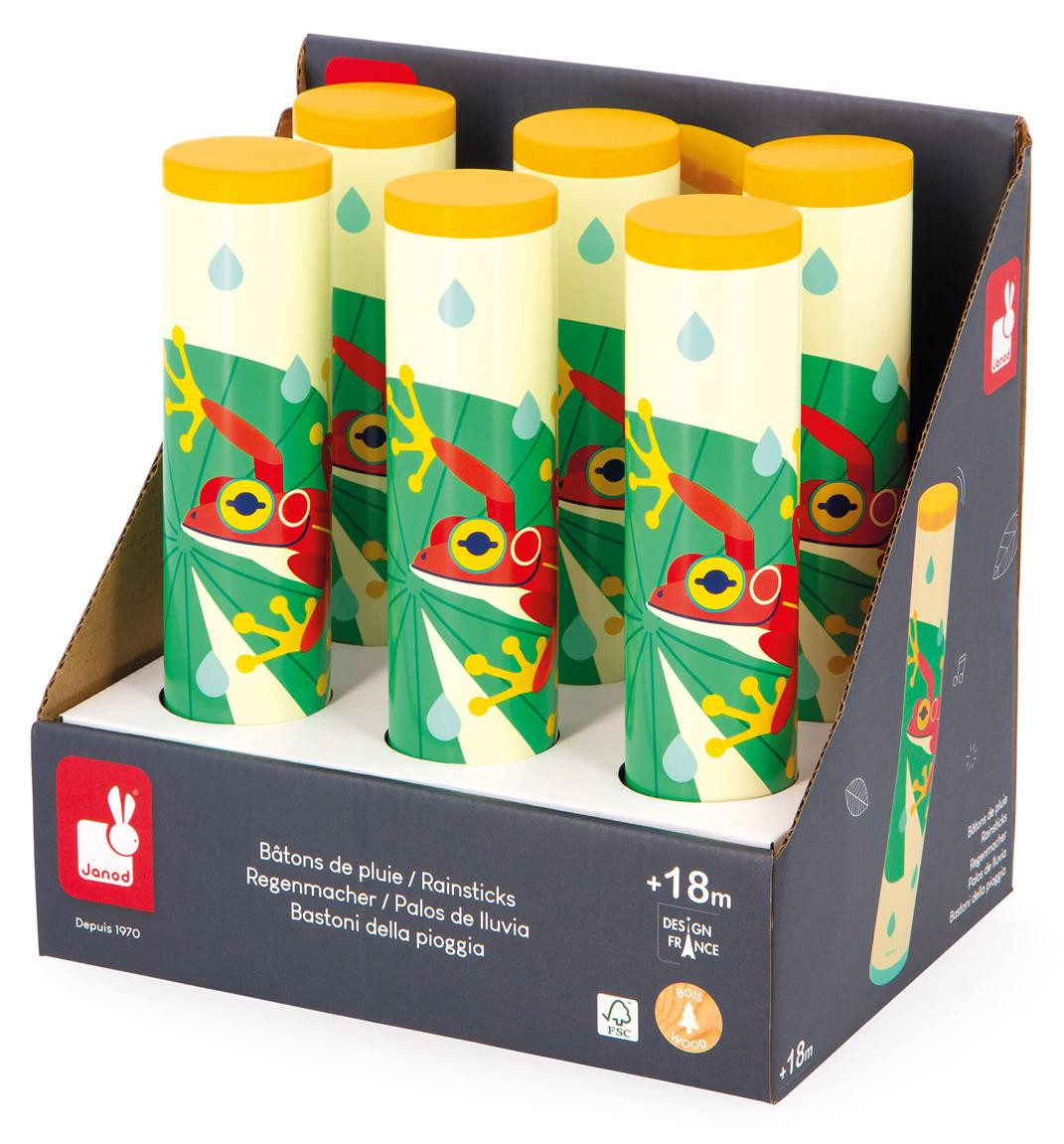 Janod Regenmaker - Houten muziekinstrument voor kinderen