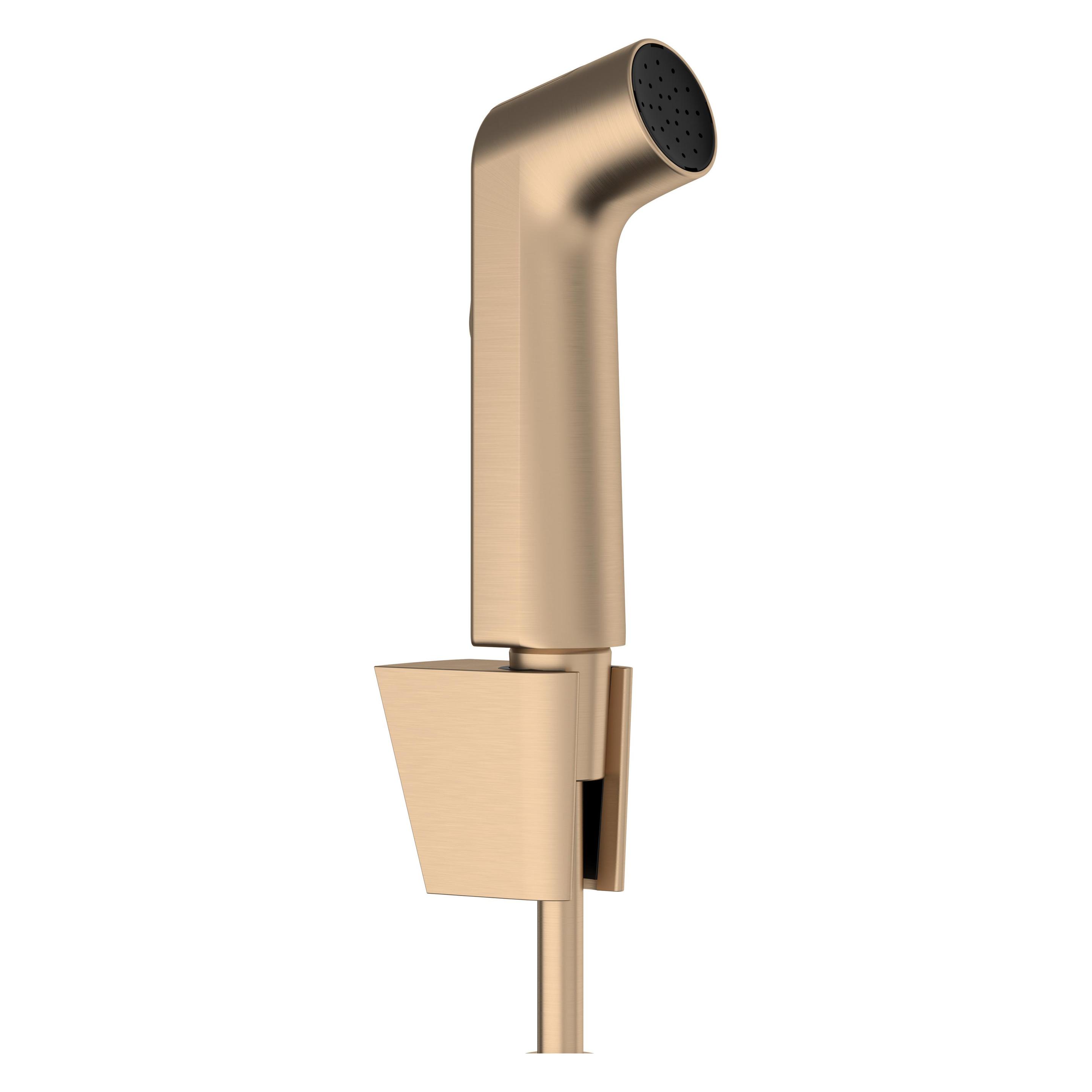 hansgrohe Bidethandbrause mit wassersparender Strahlart, Halterung und Schlauch (29238140)