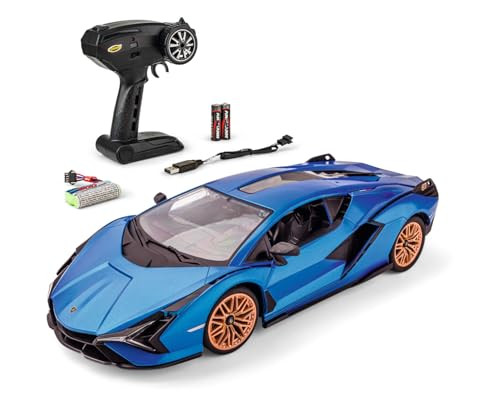 Carson Lamborghini Sián 1:14 Op afstand bestuurbare auto met LED-verlichting en 2,4 GHz RC-systeem
