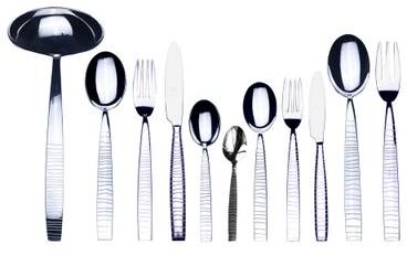 Mepra Tigre Flatware Set - 99 Pieces - Stainless Steel