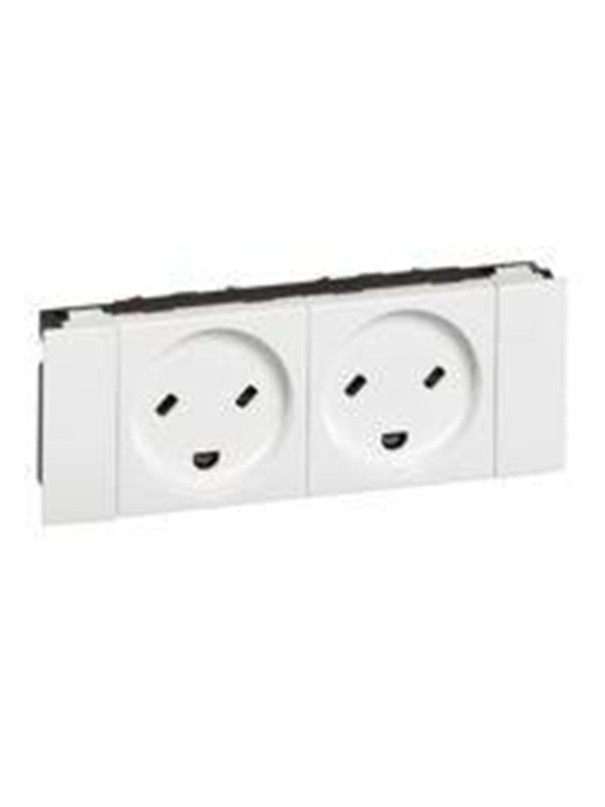 Legrand Socket edb danish standard 2p+e double