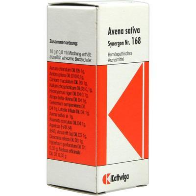Kattwiga Arzneimittel GmbH SYNERGON KOMPLEX 168 Avena sativa Tropfen 20 ml 02543182