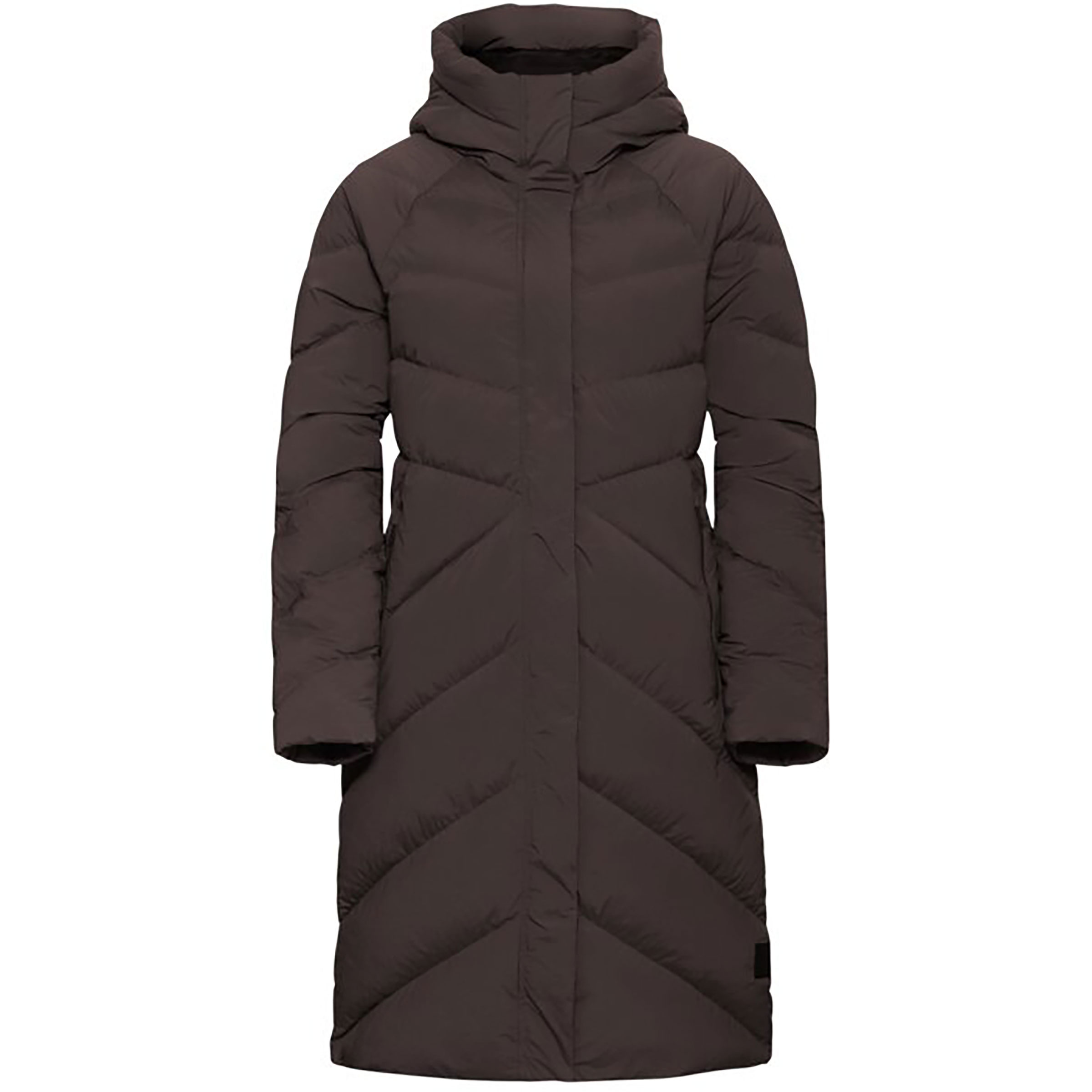 Jack Wolfskin Marienplatz Mantel Damen Winterjacke grau Größe L Lifestyle Isolierend Daune