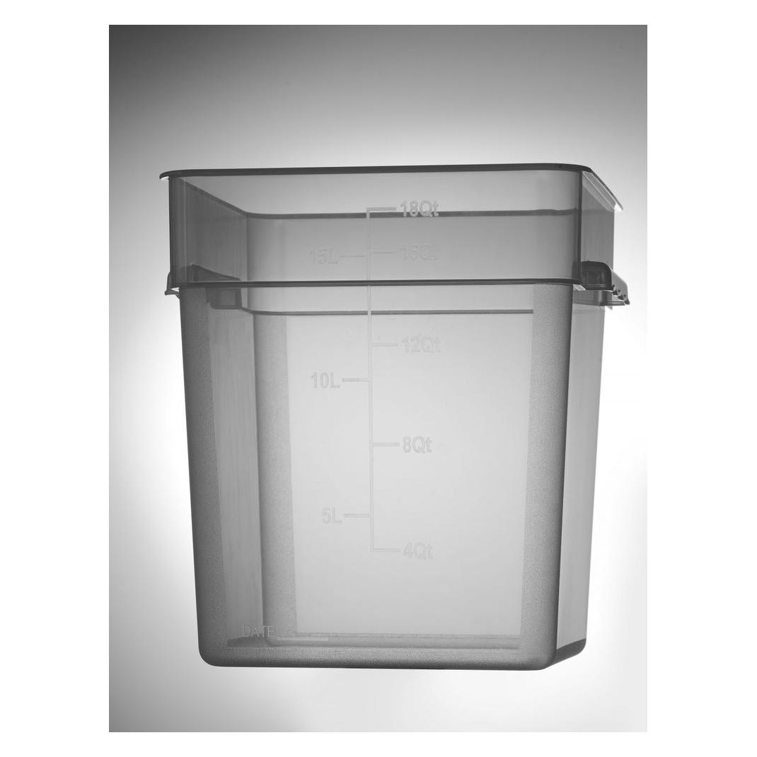 Hendi Lebensmittelbehälter mit Trennwand,, 17,2L, 290x290x(H)320mm (17.20 l) (41885620)