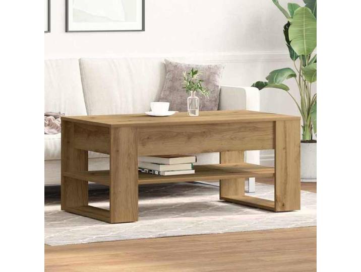 Table de Canapé Magnifique - Marron Table basse - Pour Salon chambre - Chêne artisanal 102x55x45cm - bois d'ingénierie CL7675736