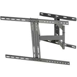 Vivanco TV Wandhalter, Full Motion, VESA 600, 50kg (Wand, 50 kg), TV Wandhalterung, Schwarz