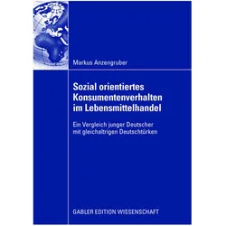 Sozial orientiertes Konsumentenverhalten im Lebensmittelhandel, Fachbücher