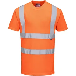 Warnschutz T-Shirt "RT23" Bahn orange - XL - Orange