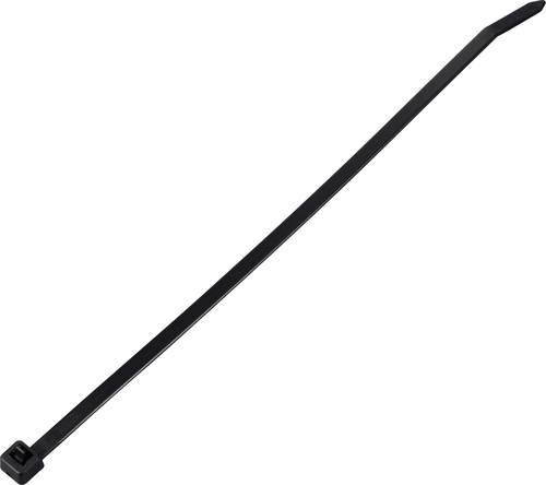 TRU COMPONENTS TC-13340664 TC-RT-200-4.6-B Kabelbinder 200mm 4.6mm Schwarz Lösbar, chemische Beständigkeit, UV-stabilisiert 100St.