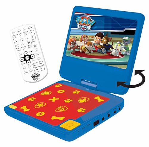 Lexibook PAW Patrol draagbare DVD-speler DVDP6PALXB