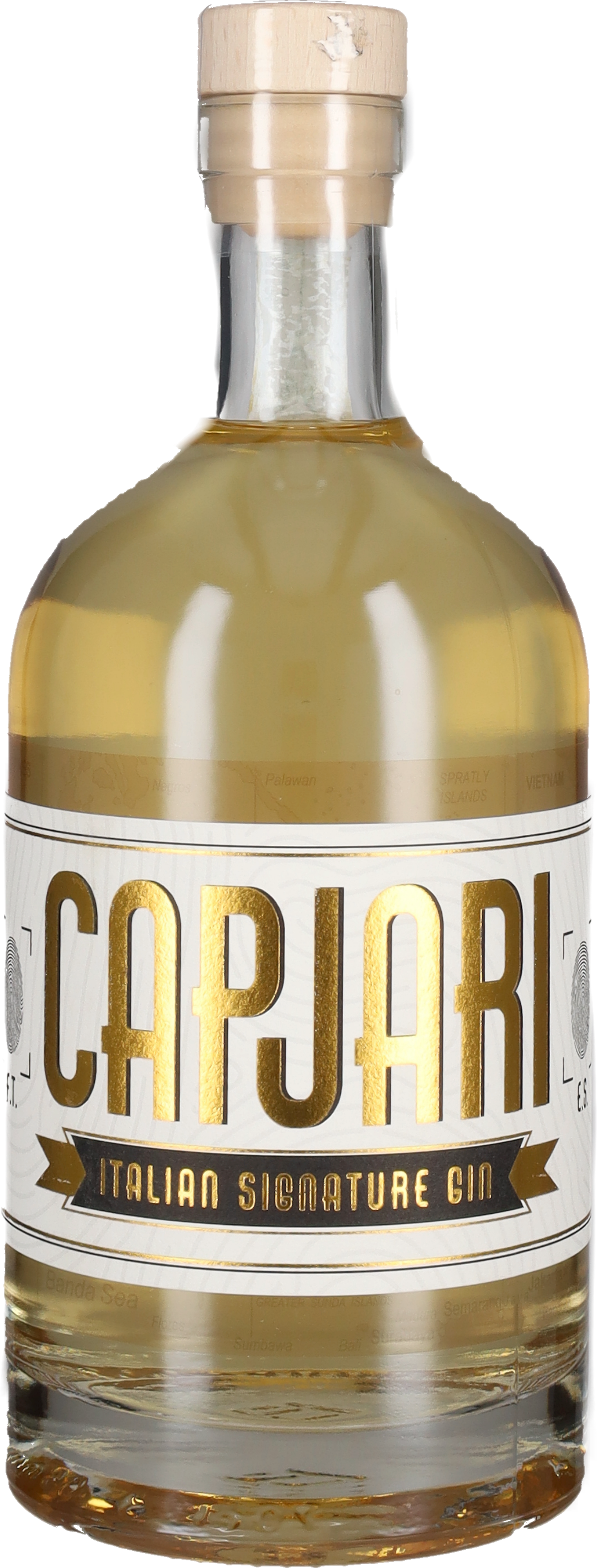 TS Spirits Gin Gold Compound Capjari