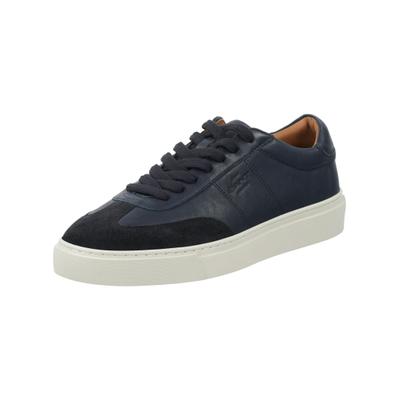 Sneaker GANT "Gant Sneaker Glattleder", Herren, Gr. 47, Textil, blau (marine), Glattleder, Schuhe Sneaker