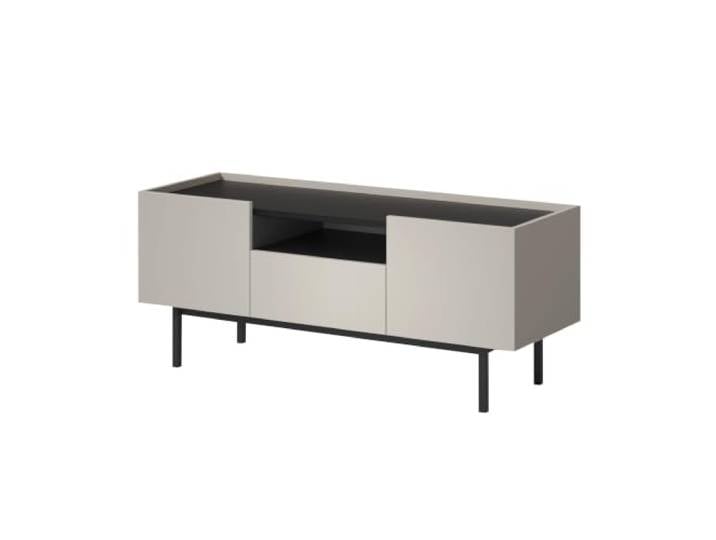 TV Unterschrank Noel 120 Kaschmir/Schwarz