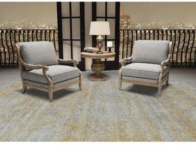Amer Rugs Zenith Kemsey Modern & Contemporary Abstract Hand-Knotted Area Rug