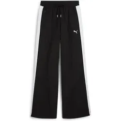 PUMA Herren Hose T7 Oversized Track Pants WV op, Größe S in Schwarz Schwarz