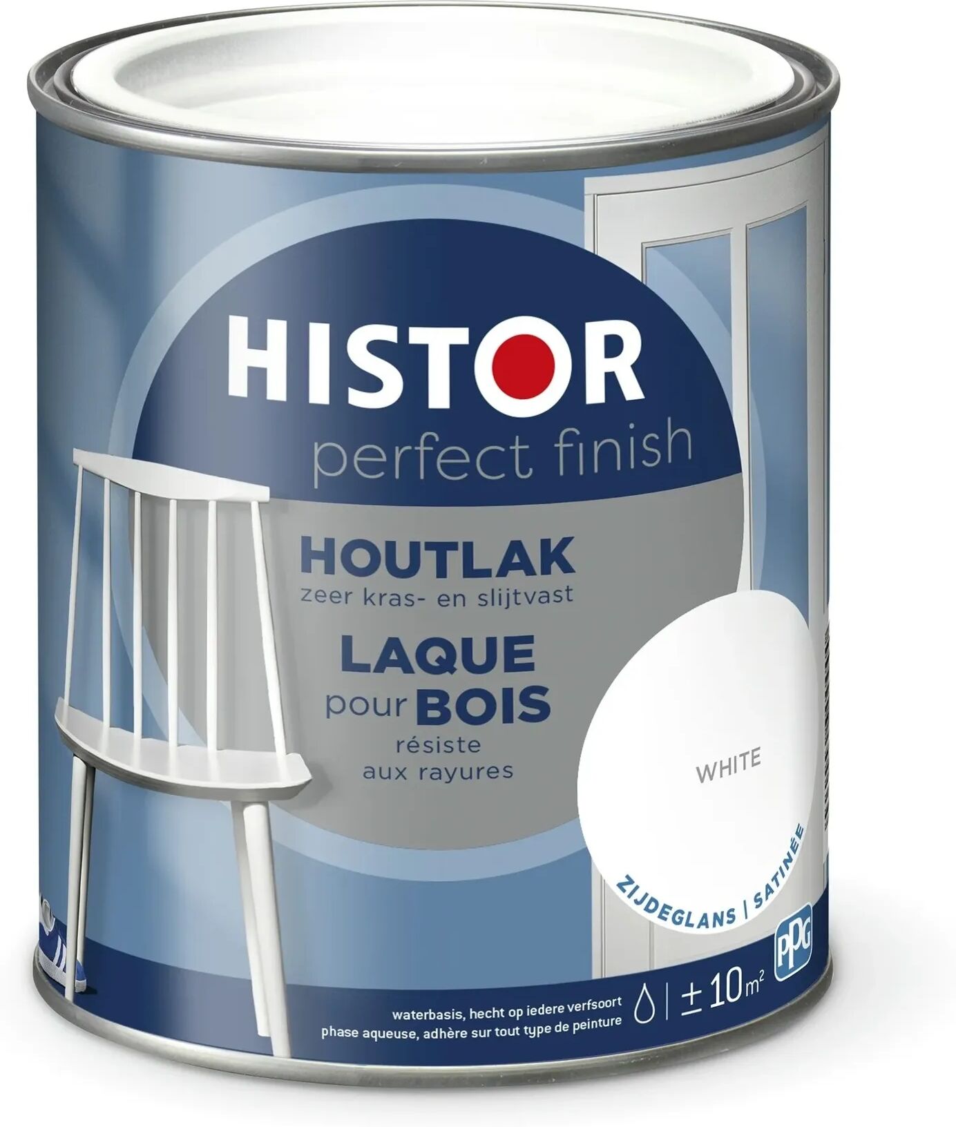 Histor Perfect Finish Houtlak Zijdeglans - Wit