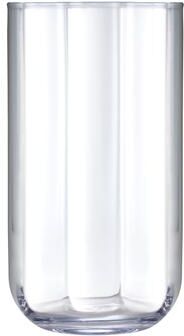 Luigi Bormioli Jazz 15.25 Ounce Long Drink Glass, Set of 4 - 15.25 ounce