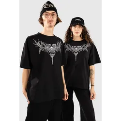 A Lost Cause Talons Cropped T-Shirt limo black Gr. XL