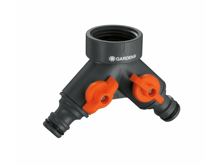 Gardena 2-Wege-Ventil, für Wasserhähne mit 33,3 mm (G1)