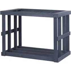 Westmann Holz Kaminholzregal Stephan   Anthrazit   52x108x74 cm