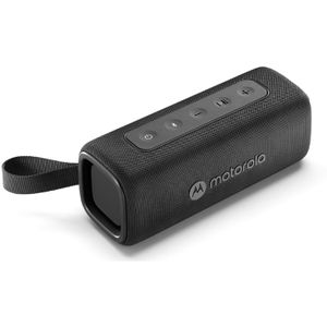 Motorola Bluetooth-Lautsprecher ROKR 600, schwarz, Wasserdicht IP67, 6h Akkulaufzeit, 30 W