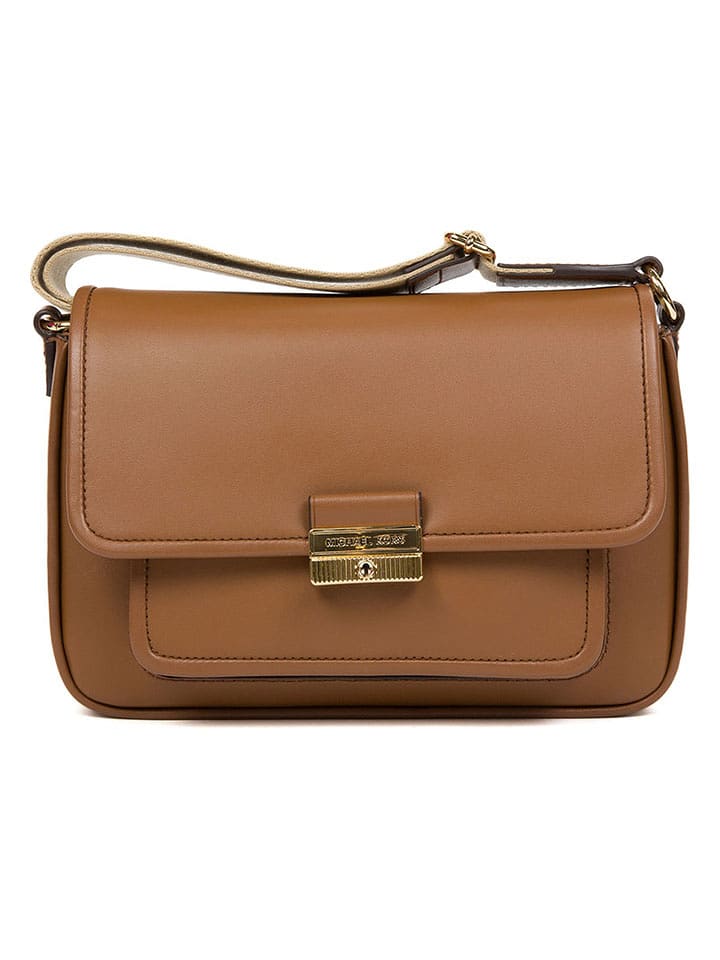 Michael Kors Leder-Umhängetasche in Camel - (B)24 x (H)16 x (T)8 cm - onesize