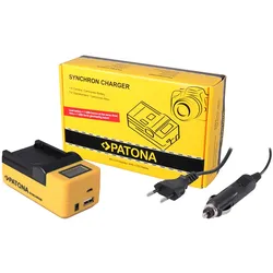 PATONA Synchron USB Ladegerät für Nikon EN-EL23