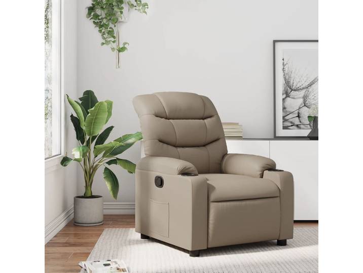 vidaXL Relaxsessel Cappuccino Kunstleder