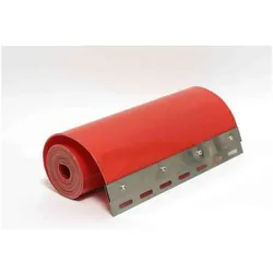 RS PRO, Zubehör Lagereinrichtung, PVC Streifenvorhang Rot, 2mm x 200mm 2m