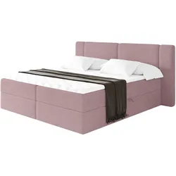 BOXBETT mit Matratze H4 - EVON - 140x200 cm Rosa