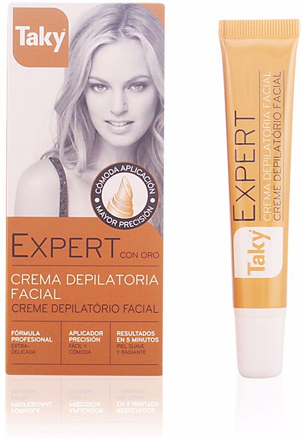Taky Crème dépilatoire visage aux Huiles Naturelles 20 ml