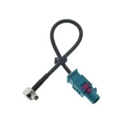Dietz 8677 Antennenadapter FAKRA Stecker - TS-9 Stecker - Länge 15 cm