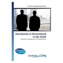 Demokratie in Deutschland in der Kritik, Fachbücher von Claudine Hengstenberg