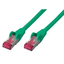 shiverpeaks RJ45/RJ45 Cat6a 3m Netzwerkkabel Grün S/FTP (S-STP)